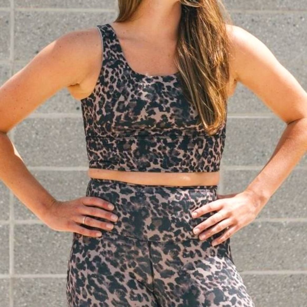DYI Elevate Bra in Dark Leopard